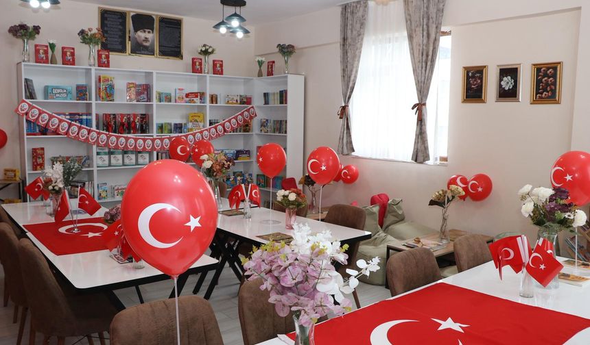 Siirt'te şehit Yahya Yıldız adına kütüphane ve çeşme açılışı yapıldı