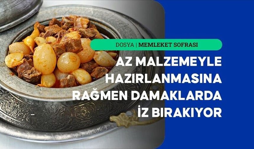 Çankırı Bayramlarının Vazgeçilmez Lezzeti: Sarımsaklı Et