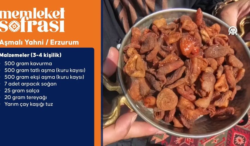 Günün Lezzeti Erzurum’un Aşmalı Yahni’si!..