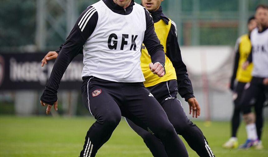 Gaziantep FK, Kayserispor maçının hazırlıklarını sürdürdü