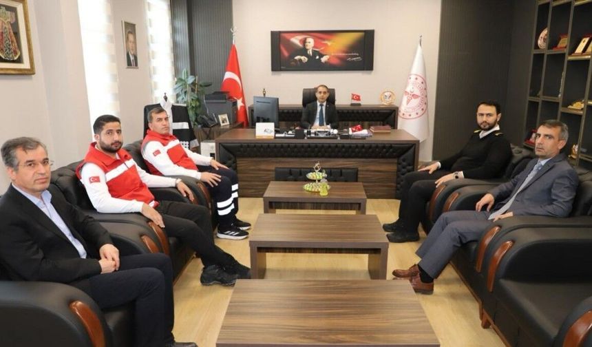 Hava Ambulans Ekibinden Adıyaman'a Ziyaret