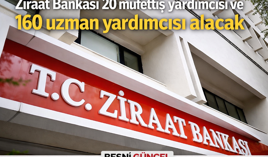 Ziraat Bankası 180 Personel Alımı Yapacak