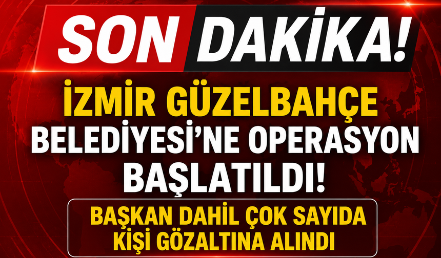 Belediye Başkanı Dahil Çok Sayıda Gözaltı Kararı