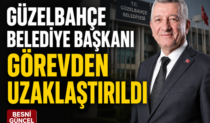 Belediye Başkanı Görevden Uzaklaştırıldı