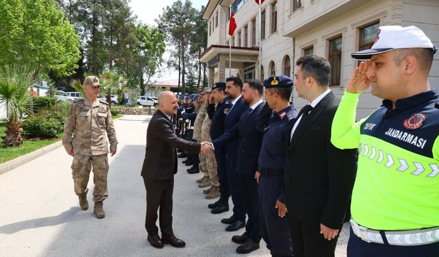 Vali Varol Adıyaman’da Veda Turlarına Başladı