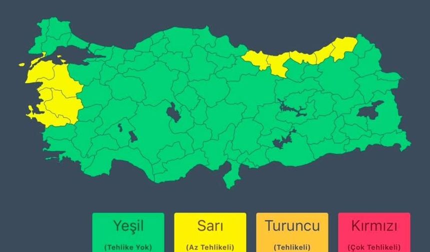 Meteoroloji'den Birçok İl İçin Kritik Uyarı