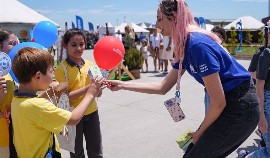 Anadolu Ajansı'ndan Sıfır Atık Festivali'nde anlamlı hediye