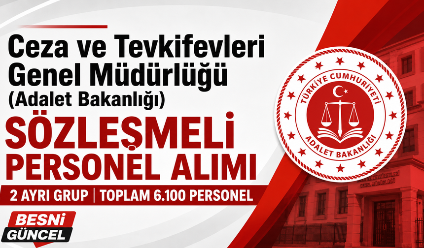 Adalet Bakanlığından Dev İstihdam Hamlesi