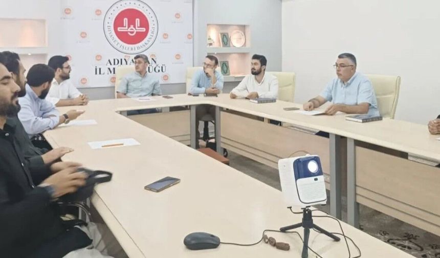 Adıyaman'da Afetlere Manevi Destek Eğitimi
