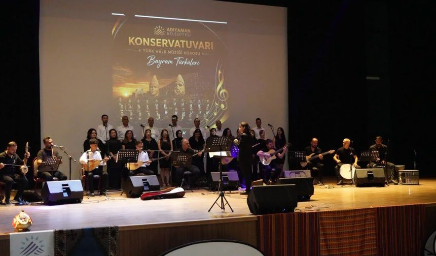 Türkülerle Bayram Coşkusu Adıyaman’da Yaşandı