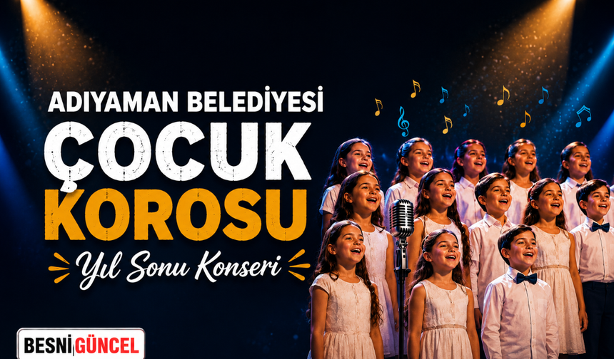 Adıyaman'da Çocuk Korosu Sahne Alıyor