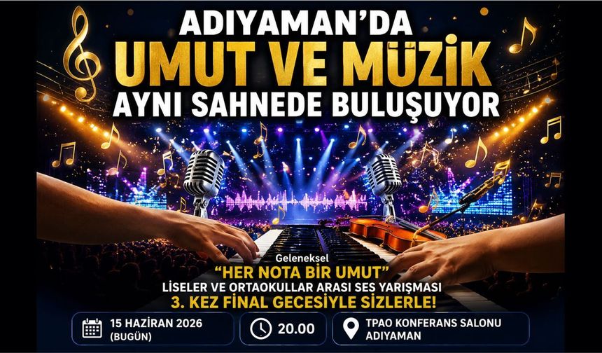 "Her Nota Bir Umut" Yarışmasında Büyük Final Heyecanı