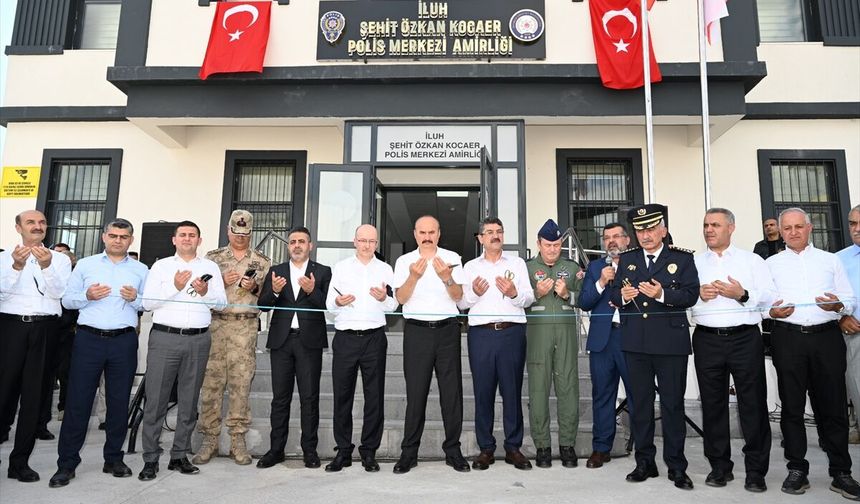 Batman'da Şehit Özkan Kocaer Polis Merkezi Amirliği hizmete açıldı