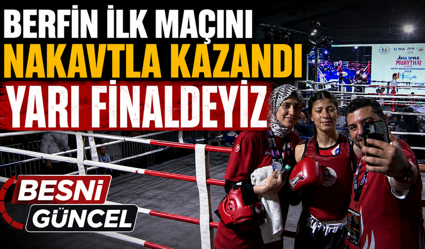 Milli Gururumuz Berfin'den Muhteşem Başlangıç