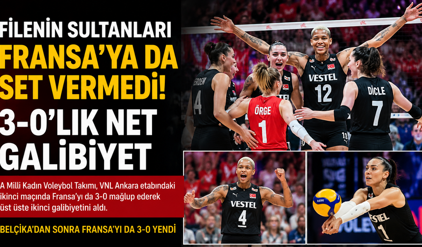 Filenin Sultanları Fransa'ya da Set Vermedi