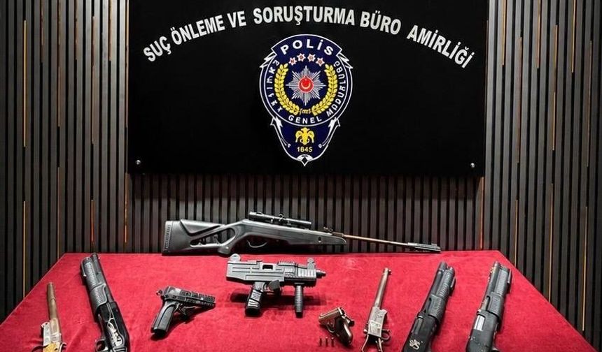 Gaziantep'te yasa dışı silahlara operasyon: 1 tutuklama