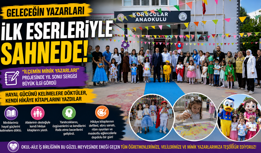 Adıyaman'da Geleceğin Yazarları Sahneye Çıktı