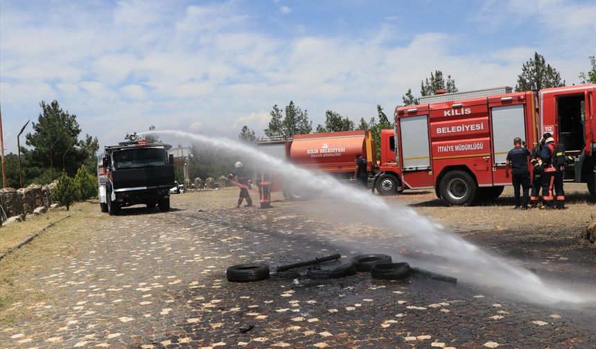Kilis'te orman yangınlarına karşı tüm ekipler hazırlığını tamamladı