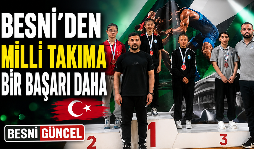 Besni'den Milli Takıma Bir Başarı Daha