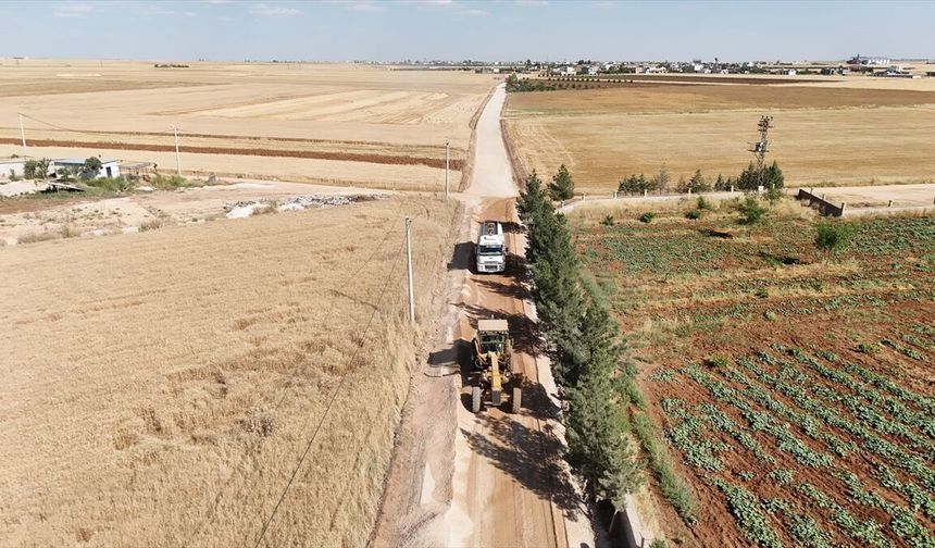 Mardin Büyükşehir Artuklu'nun yollarını yeniliyor: Kırsala konfor