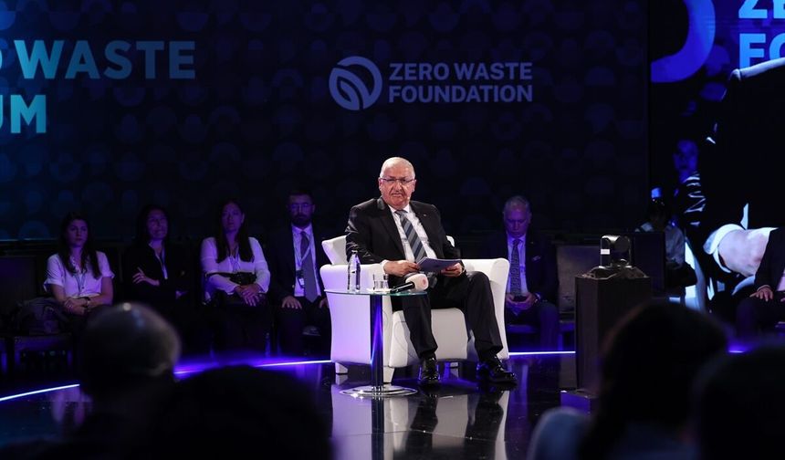 Milli Savunma Bakanı Güler'den Sıfır Atık Vurgusu