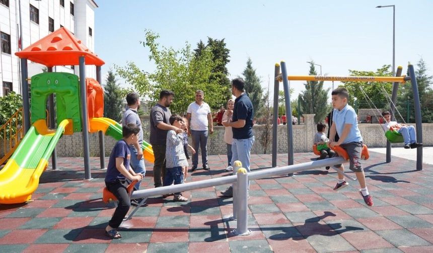 Kahta'da Özel Öğrencilere Oyun Parkı Müjdesi
