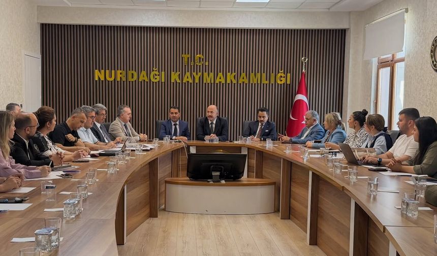Nurdağı İlçesinde Kırsal Kalkınma Projeleri Masaya Yatırıldı