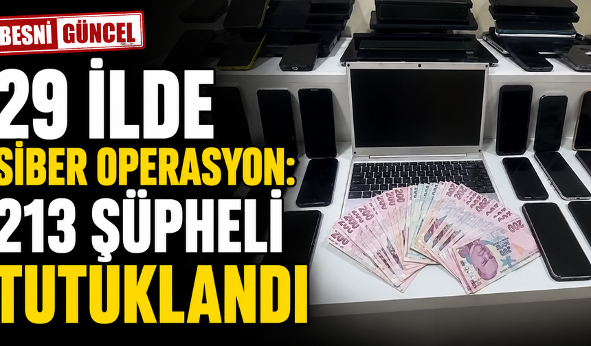 Siber Dolandırıcılık Operasyonunda 409 Gözaltı, 213 Tutuklama