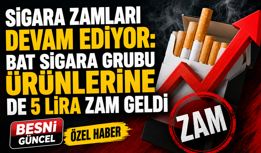 En Ucuz Sigara 105 Lira Oldu