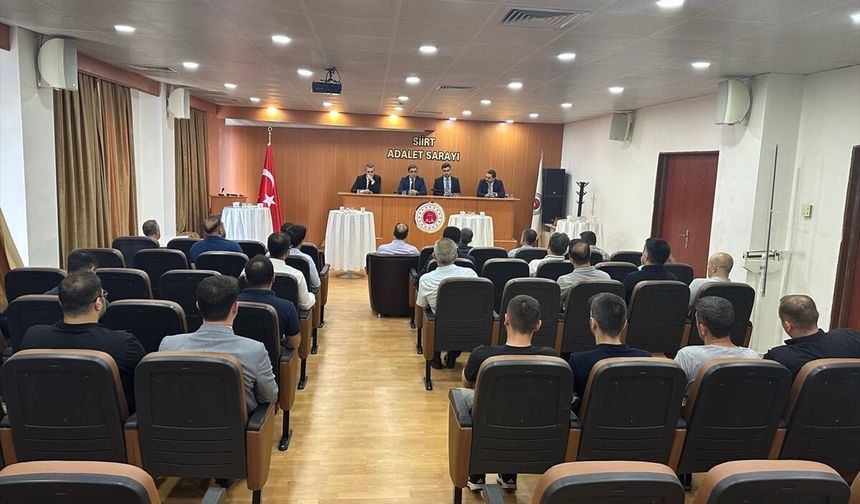 Siirt Adliyesi Uzlaştırma Kurumunun Rolünü Ön Plana Çıkardı