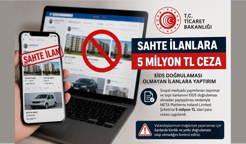 EİDS Doğrulaması Olmayan İlanlara Yaptırım