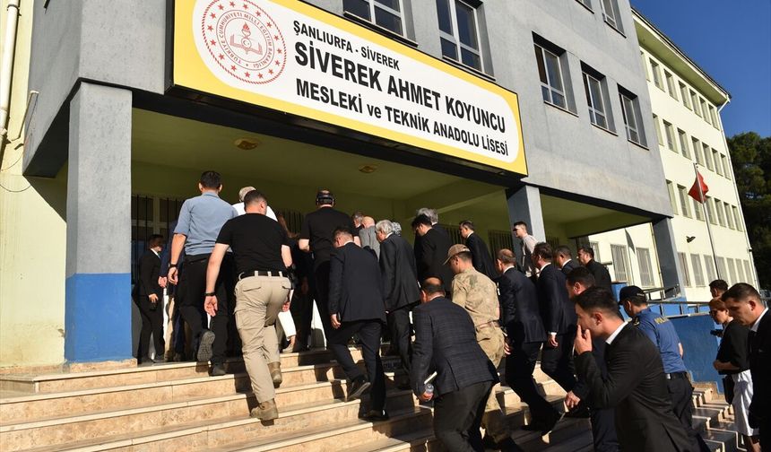 Okul Saldırıları Komisyonu Şanlıurfa'da: 'Moral Yüksek'
