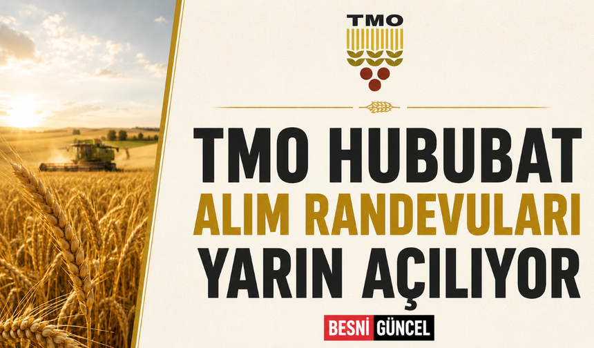 Üreticiler İçin Alım Süreci Yarın Başlıyor