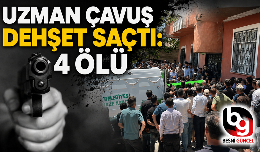 Uzman Çavuş Ailesine Kurşun Yağdırdı: 4 Ölü