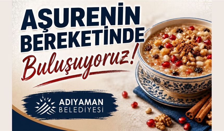 Muharrem Ayının Bereketi Kent Meydanı'nda Paylaşılacak