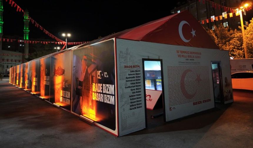 15 Temmuz Ruhu Adıyaman'da Anma Çadırıyla Yaşatılacak