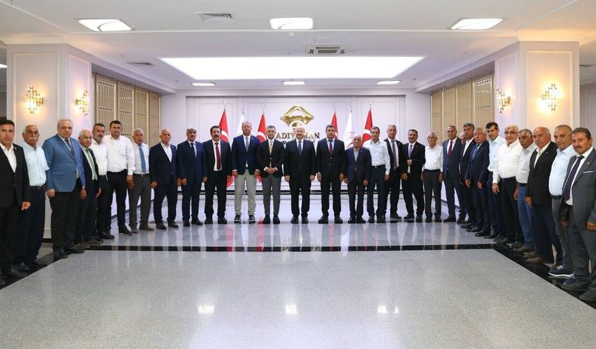 Vali Abdullah Küçük, İl Genel Meclisi Üyelerini Kabul Etti