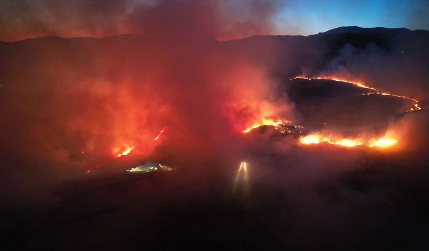Adıyaman'da Yangın Ekipleri Seferber