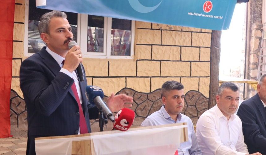 Ali Önat; "Besni'de Çalınmadık Kapı Bırakmayacağız"