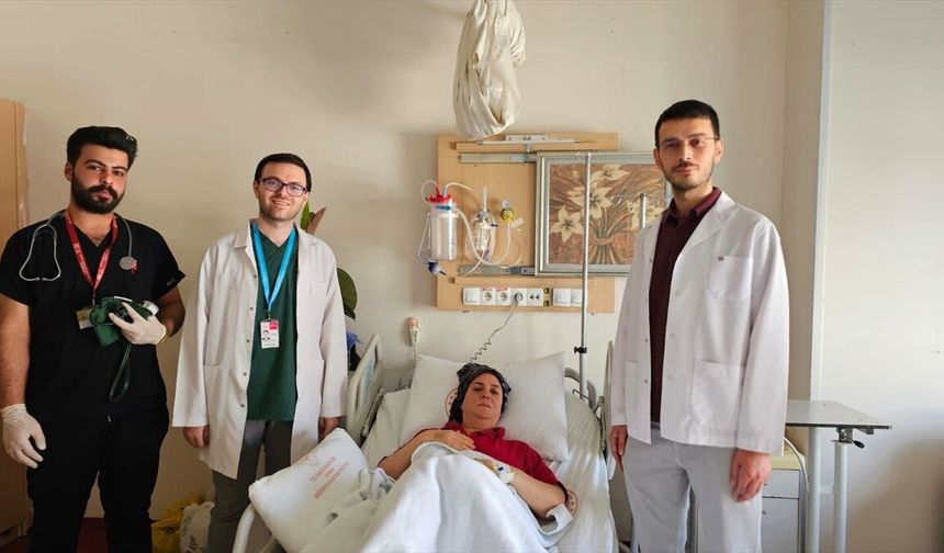 Mardin'de yapay damarla sağlığına kavuştu