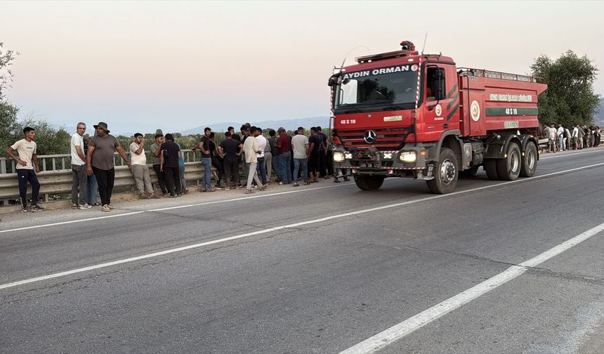 Aydın'da Nehirde Kaybolan Çocuklar Aranıyor