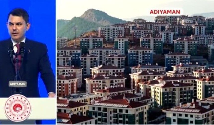 Adıyaman'da Yüzyılın Konut Projesi'nin İlk Kurası Çekildi