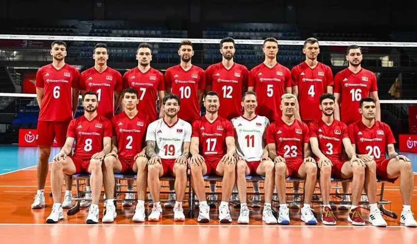 A Milli Erkek Voleybol Takımı Milletler Ligi Finallerinde