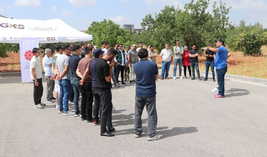 Gaziantep'te Basın Çalışanlarına Drone Eğitimi