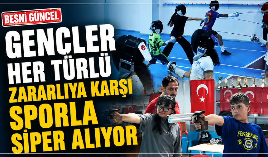 Gençler Her Türlü Zararlıya Karşı Sporla Siper Alıyor