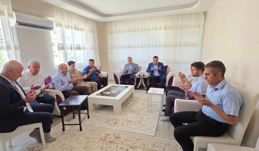 Gölbaşı'nda 15 Temmuz Gazisi Evinde Ziyaret Edildi
