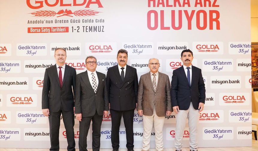 Golda Gıda halka arz için yarın talep toplamaya başlayacak