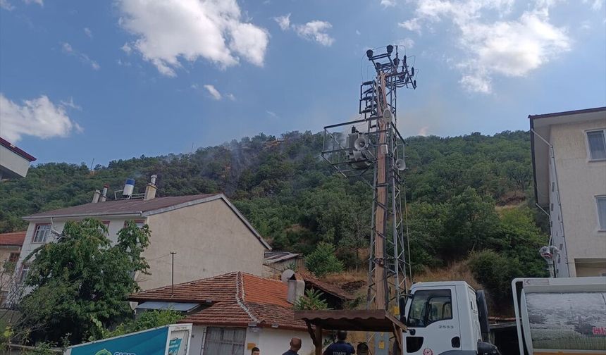 Kastamonu Tosya'da 40 Dönüm Alan Kül Oldu
