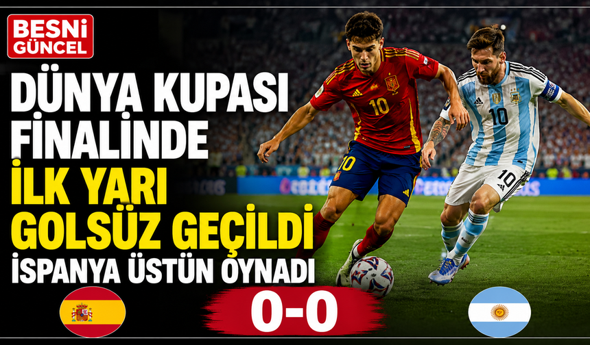 Messi ve Yamal Finalde İlk Yarıda Sessiz Kaldı