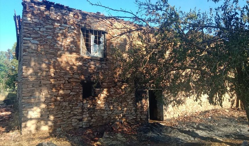 Pütürge'de Yangın Felaketi: Evler ve Bahçe Yandı